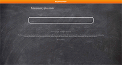 Desktop Screenshot of bitcoincrypto.com